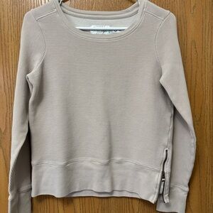 Aventura Tan Ribbed Top